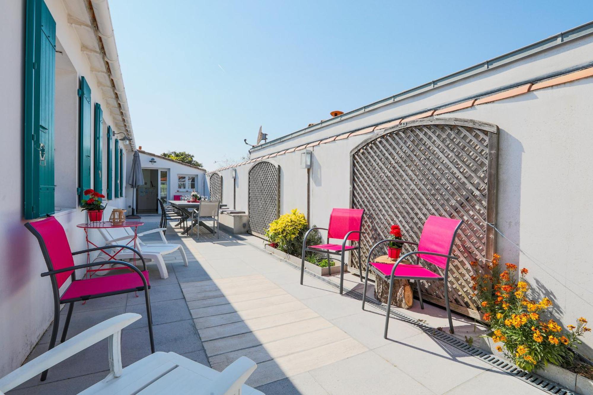 Charmante Maison Pour 10 Personnes Le Bois-Plage-en-Re Exterior photo